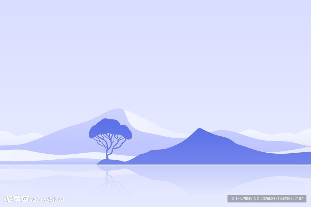 宁静山水