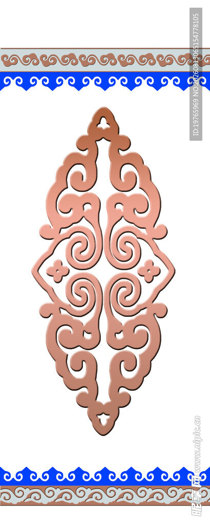 蒙古花纹