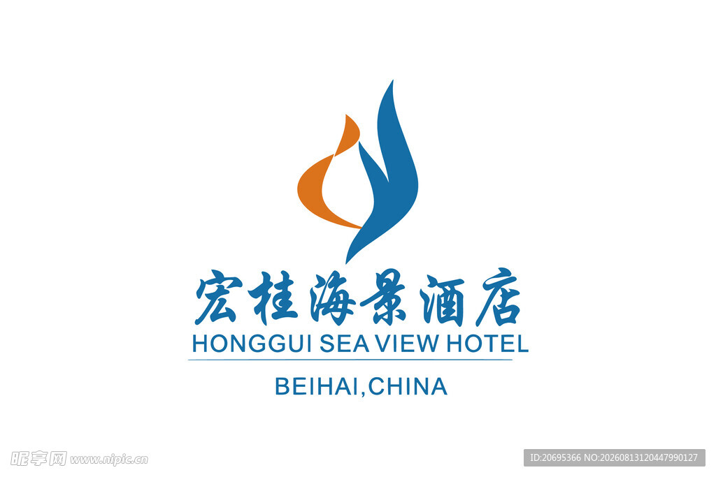 宏桂海景酒店logo