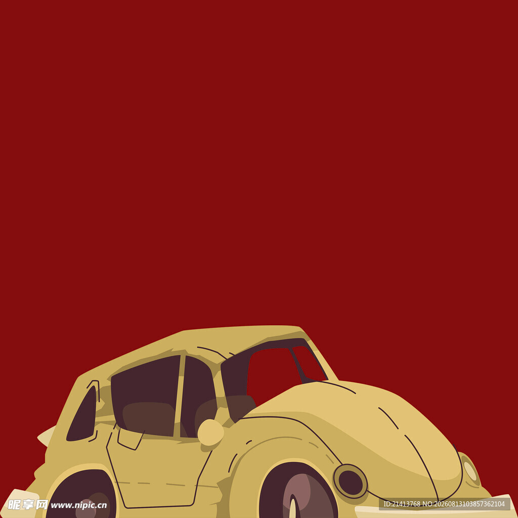 复古小黄车
