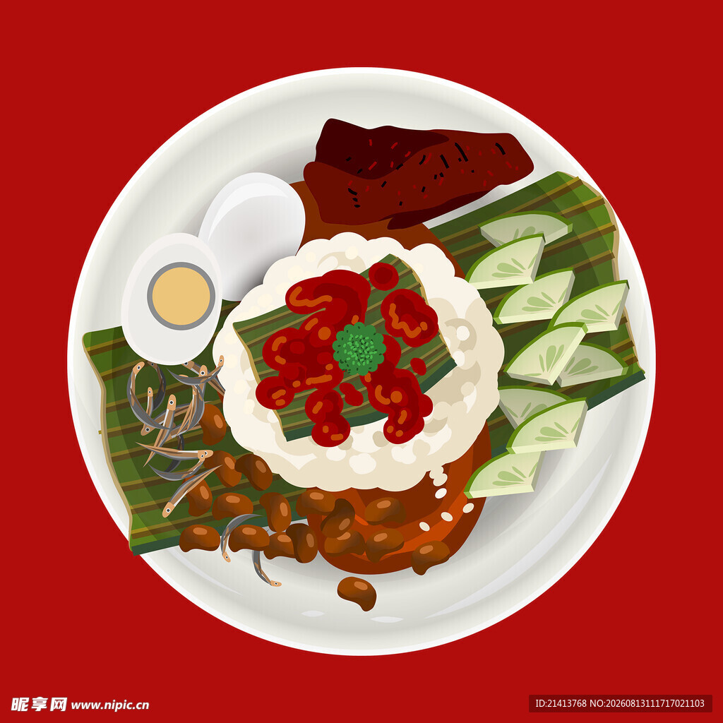 美味拼盘多样美食组合