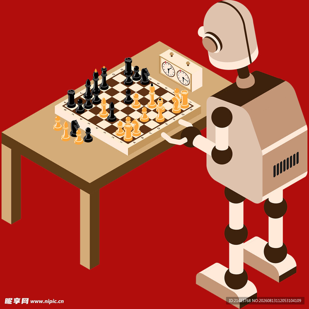 机器人对弈国际象棋