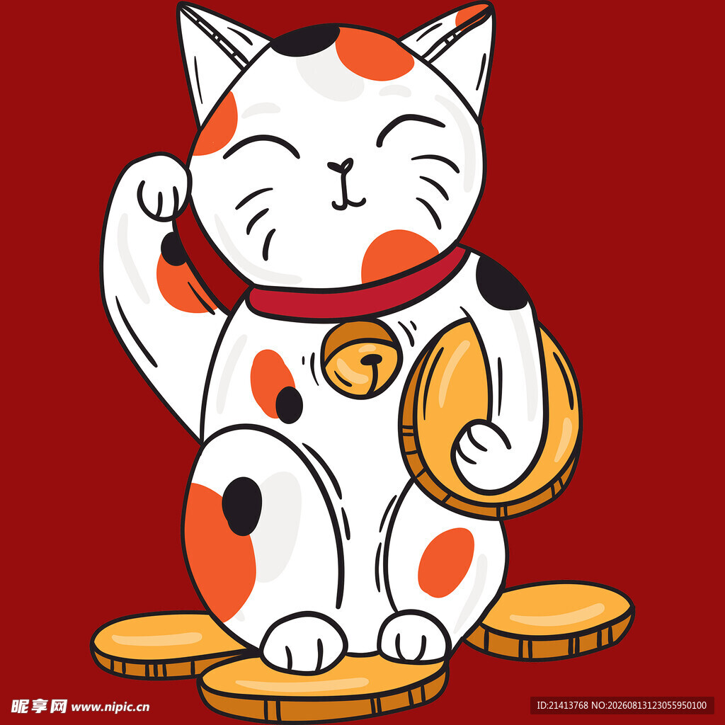 招财猫摆件带来好运