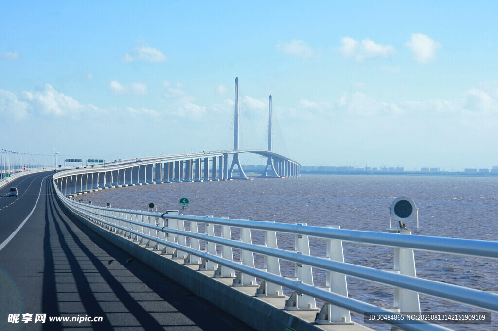 跨海大桥公路风景