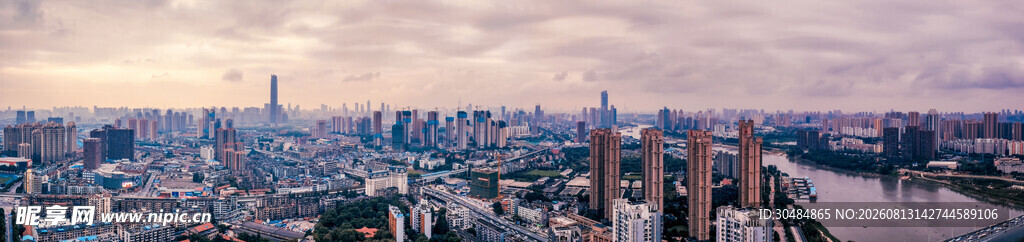 城市天际线景观图
