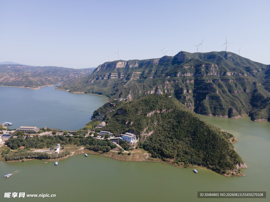 黄河三门峡风景摄