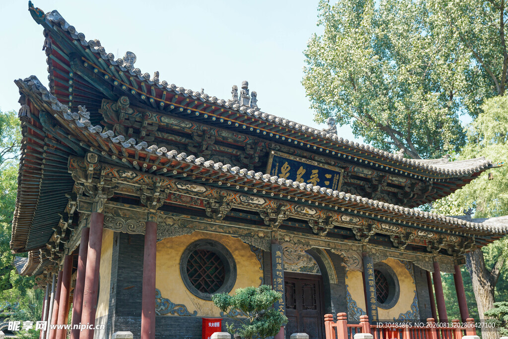 山西晋祠风景区 