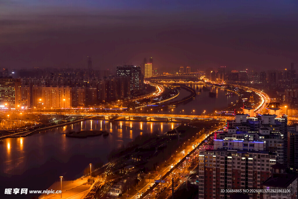 太原城市夜景