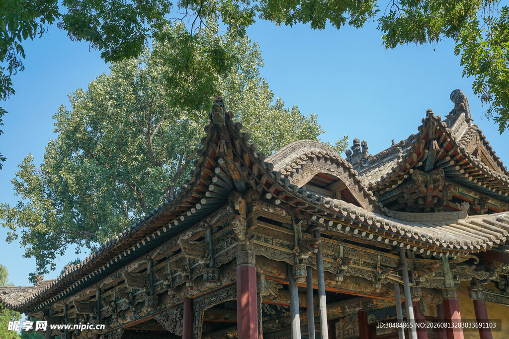 山西晋祠风景区