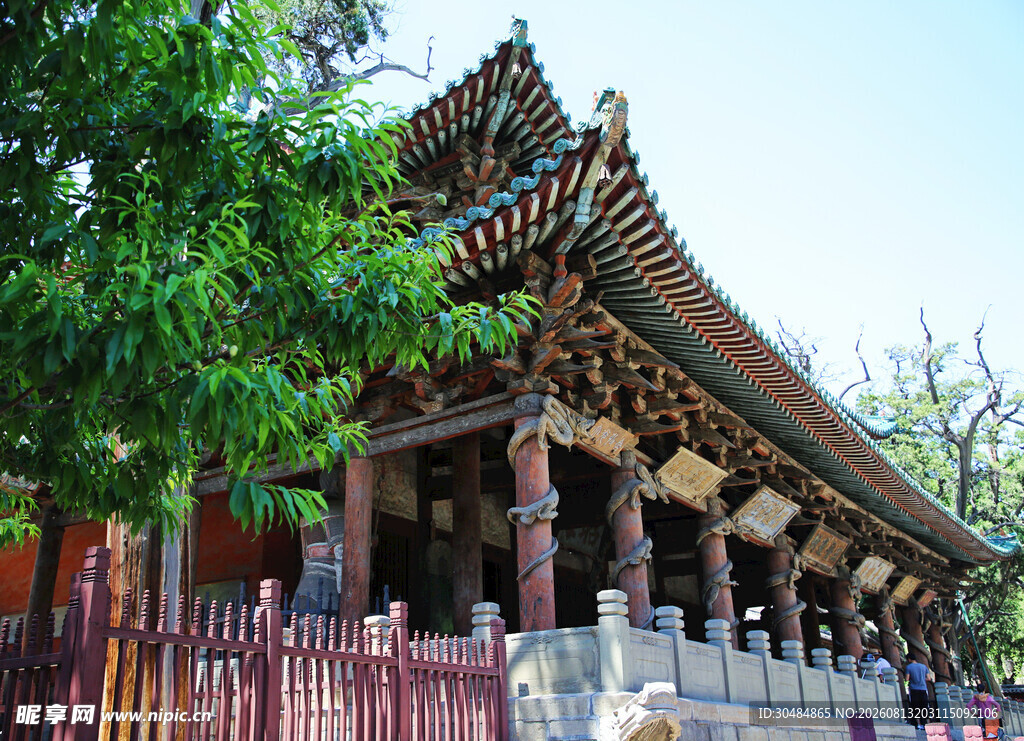 山西晋祠圣母殿