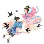 牛郎织女鹊桥相会
