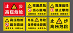 高压危险警示标识牌