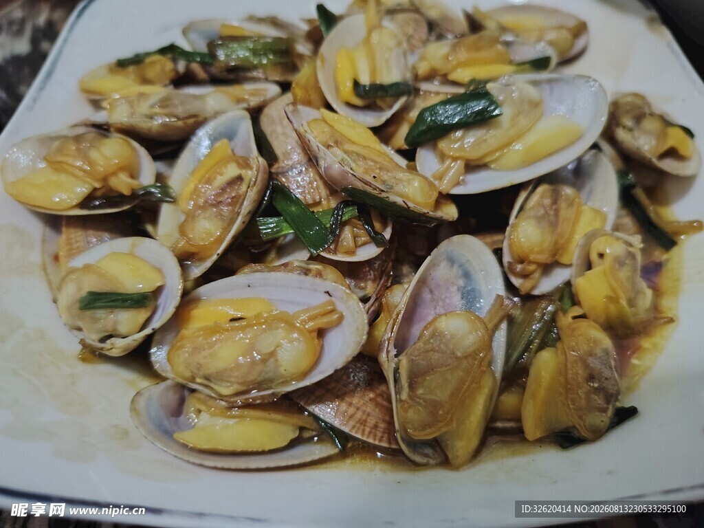 美味炒蛤蜊