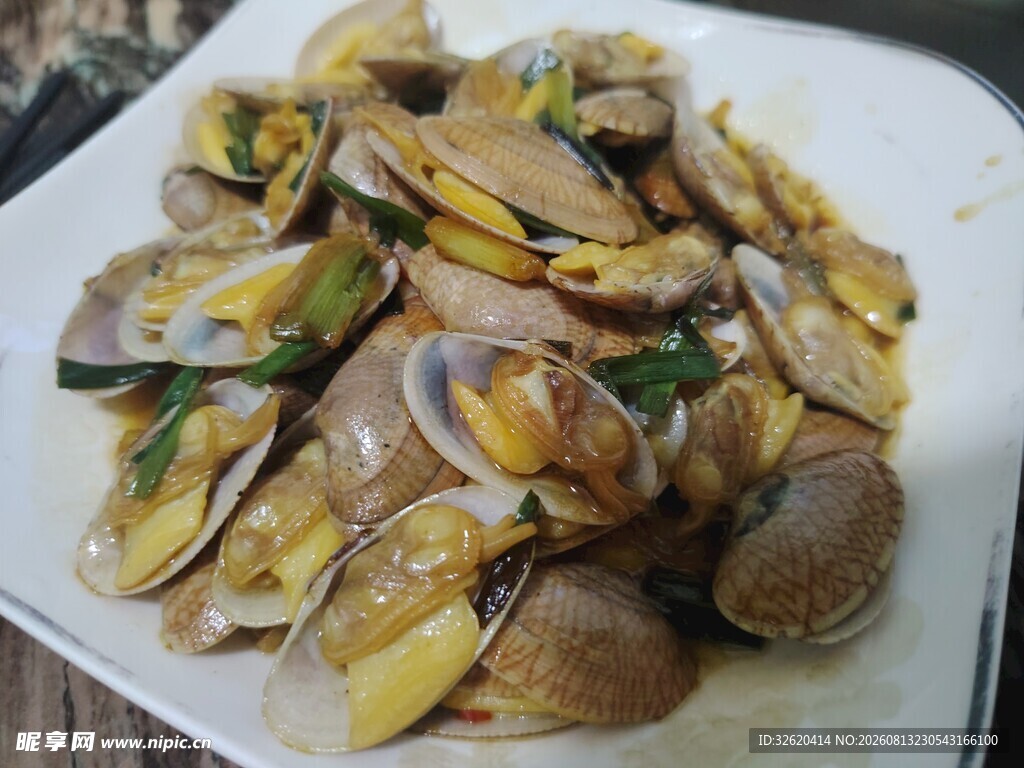 美味炒蛤蜊