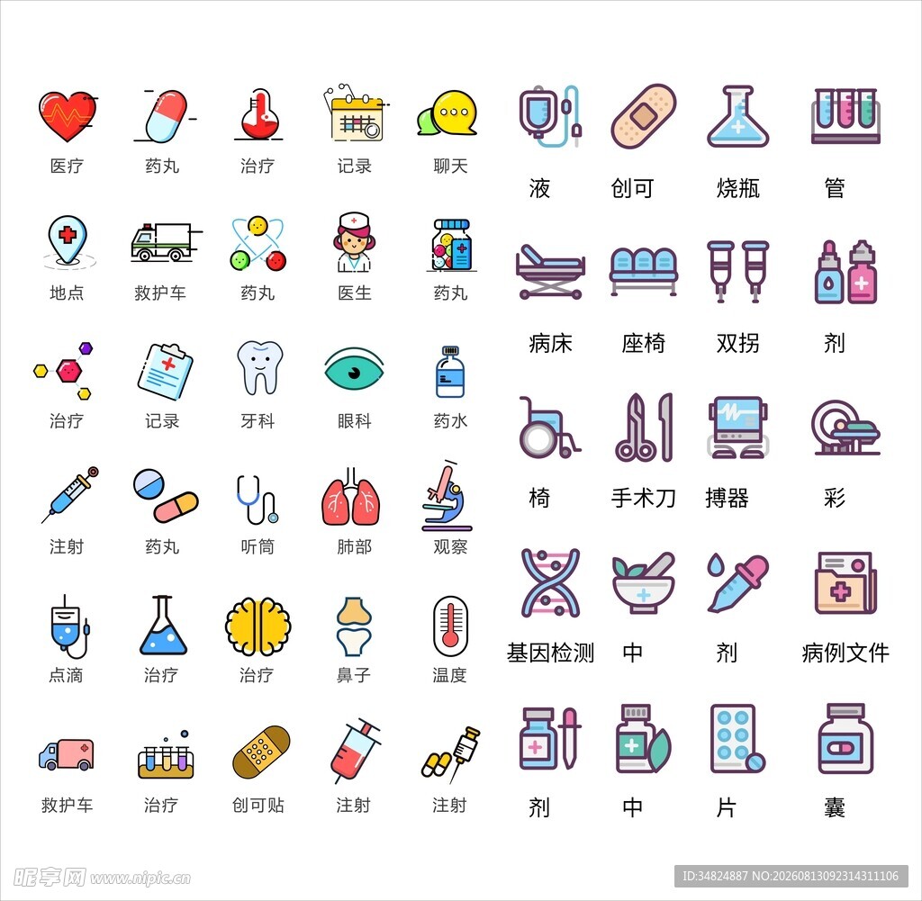 医疗图标