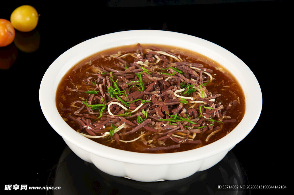 鸭血牛肉羹