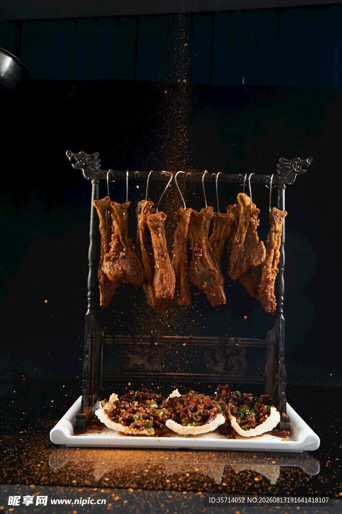 烤羊排 烤羊肉 