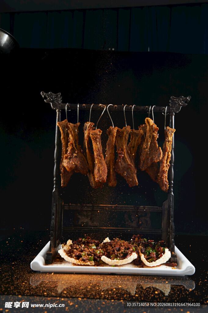 烤羊排 烤羊肉 