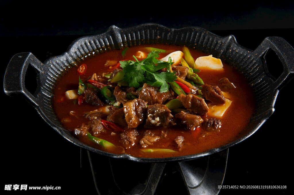 美味香辣牛肉火锅