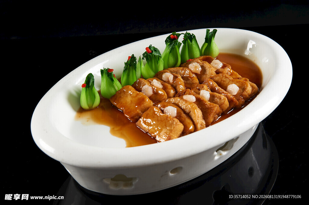 鲍汁扣豆腐