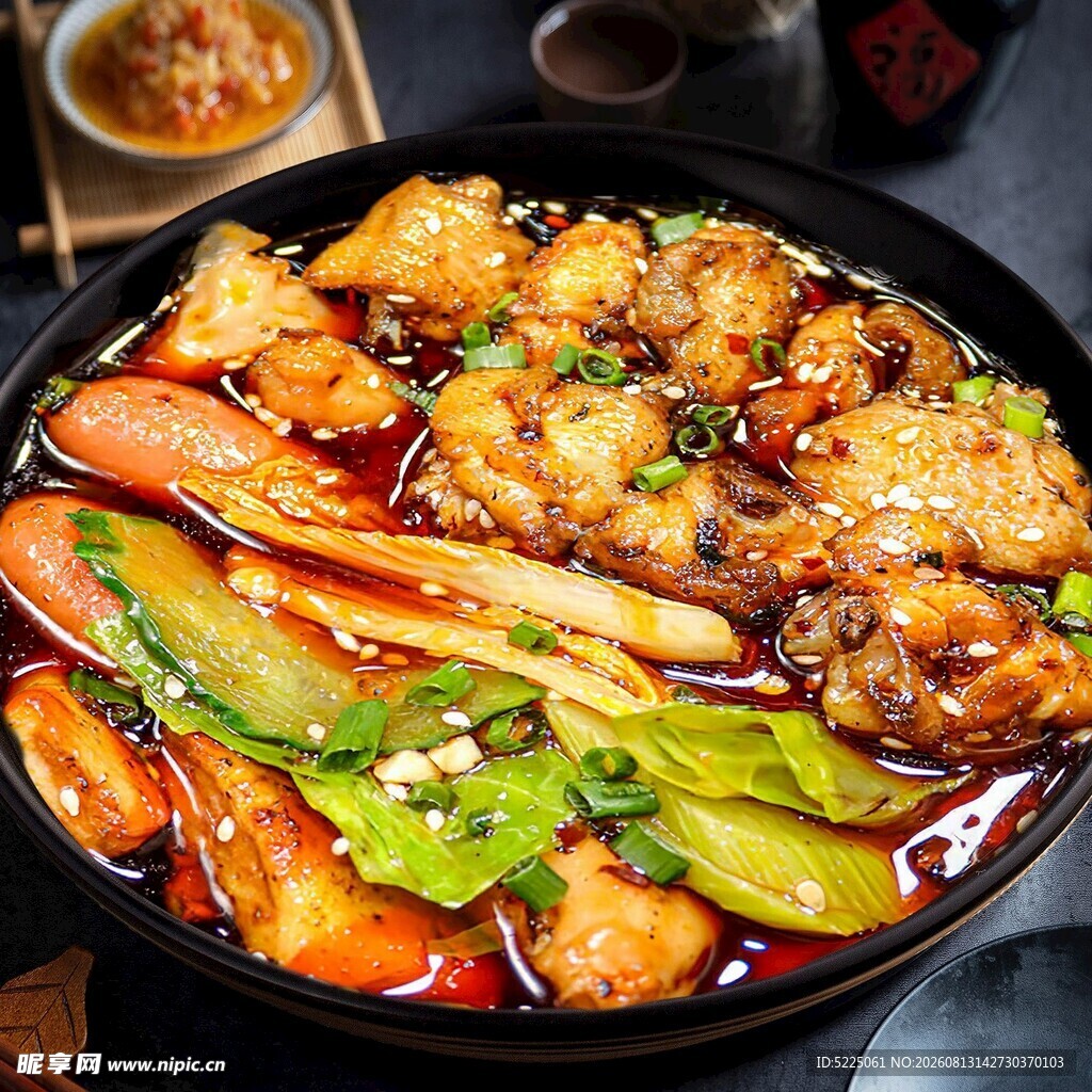鸡肉冒菜套餐