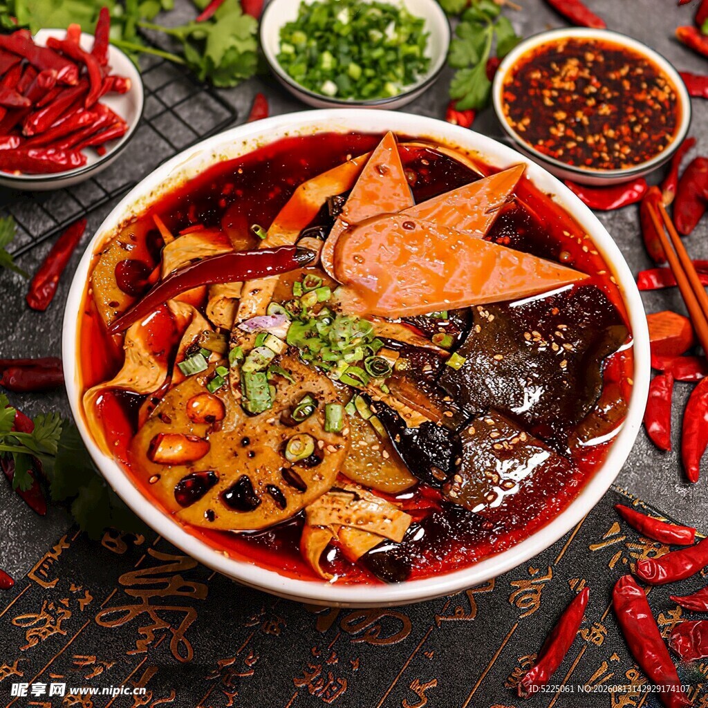 美味麻辣毛血旺