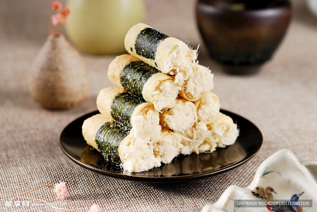 海苔肉松蛋卷