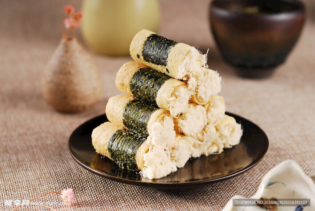 海苔肉松蛋卷