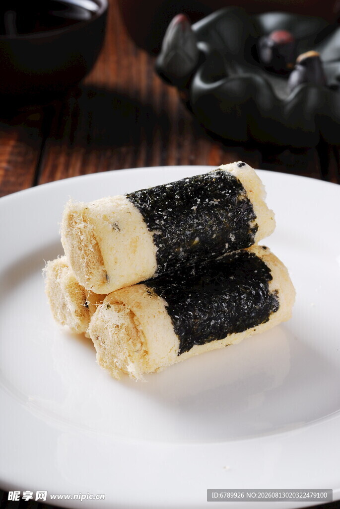 海苔肉松蛋卷 