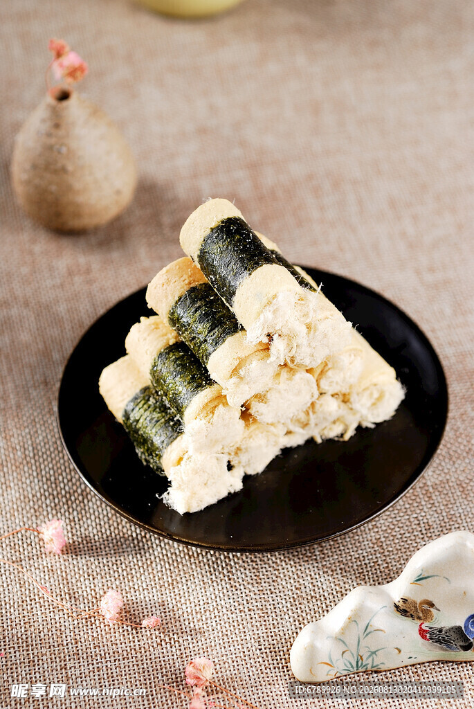 海苔肉松蛋卷