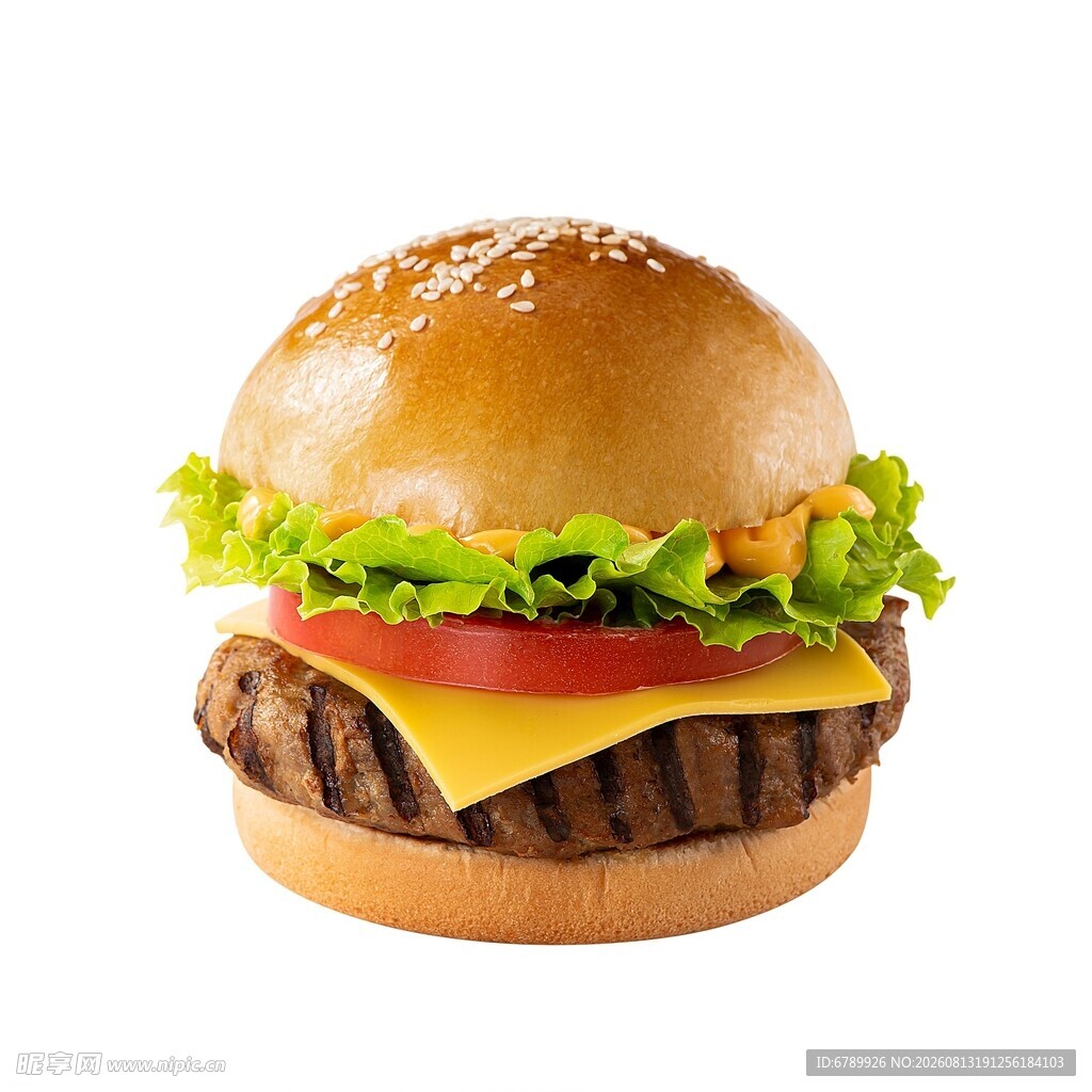 安格斯牛肉汉堡