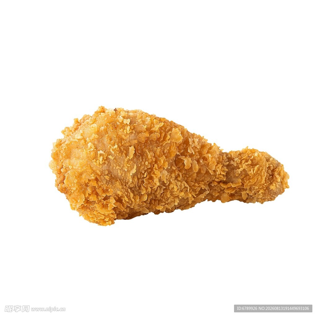 金黄酥脆炸鸡腿