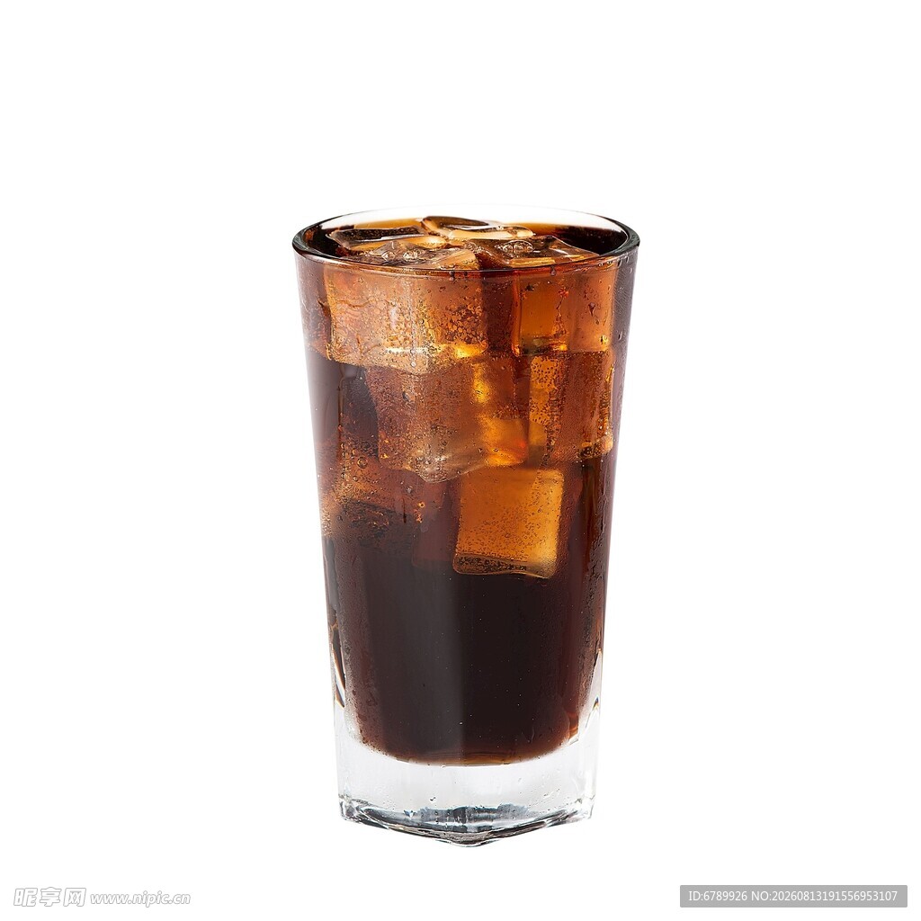 一杯加冰的可乐