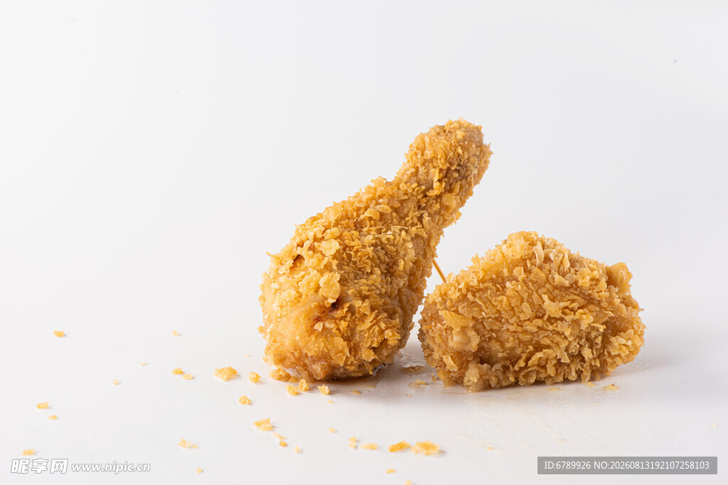 美味香脆炸鸡腿