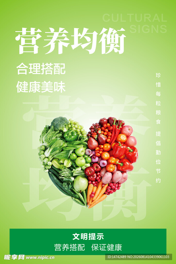 食堂文化海报
