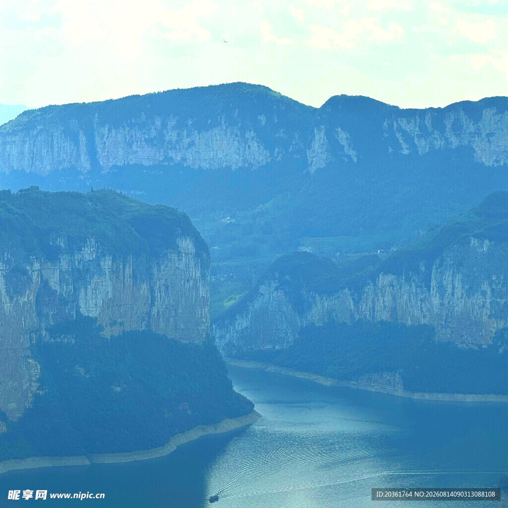 壮丽山水峡谷风光