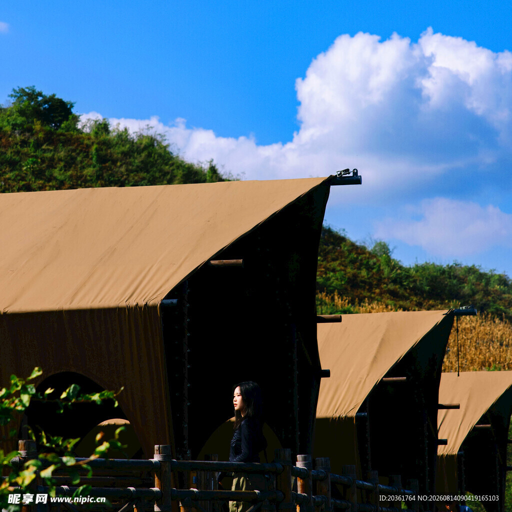 山间特色帐篷小屋