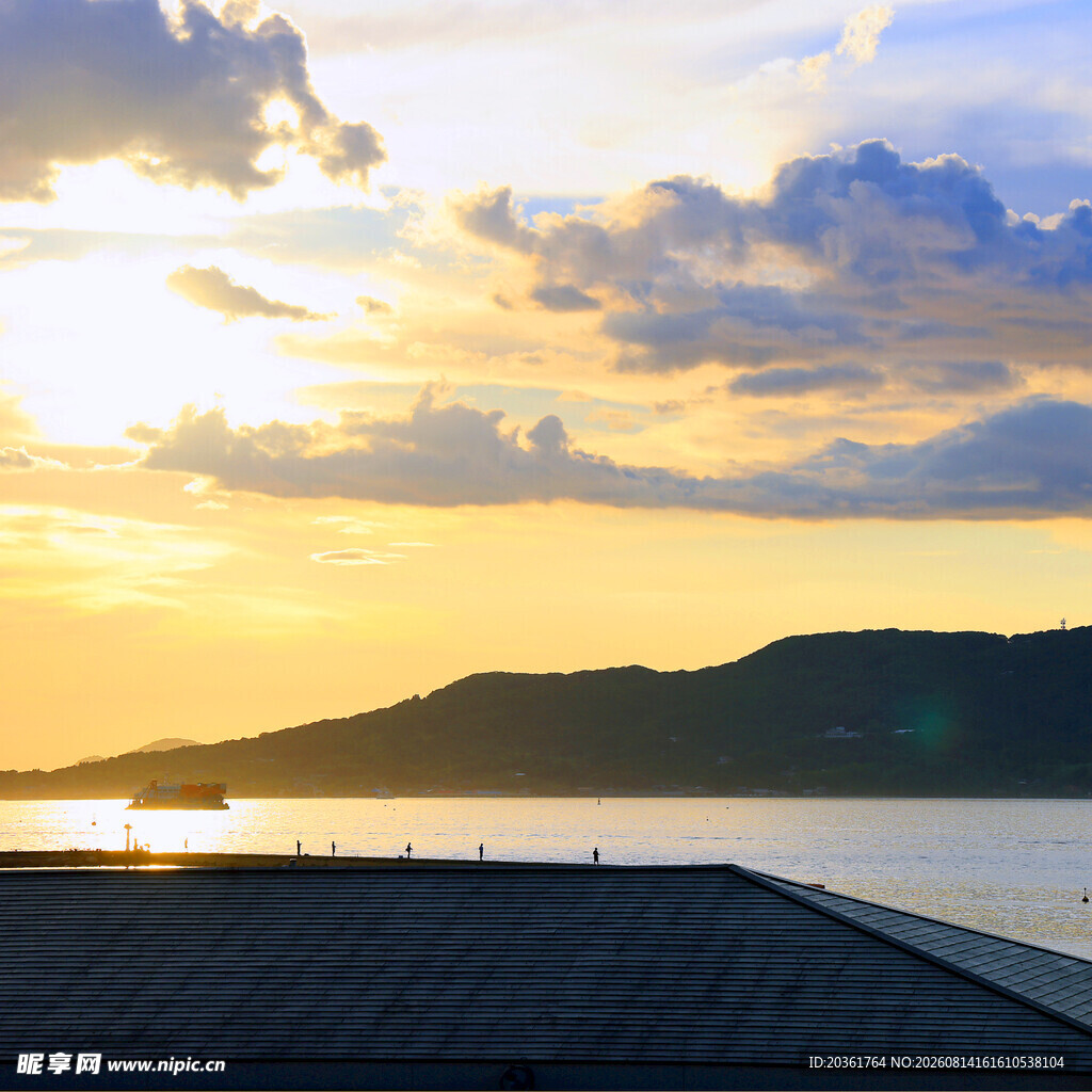 海边日落美景
