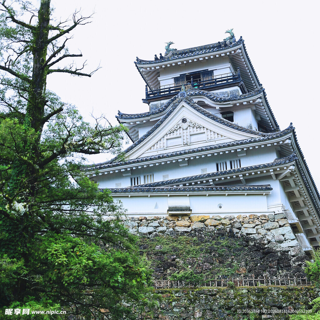 日本姬路城古建筑景观