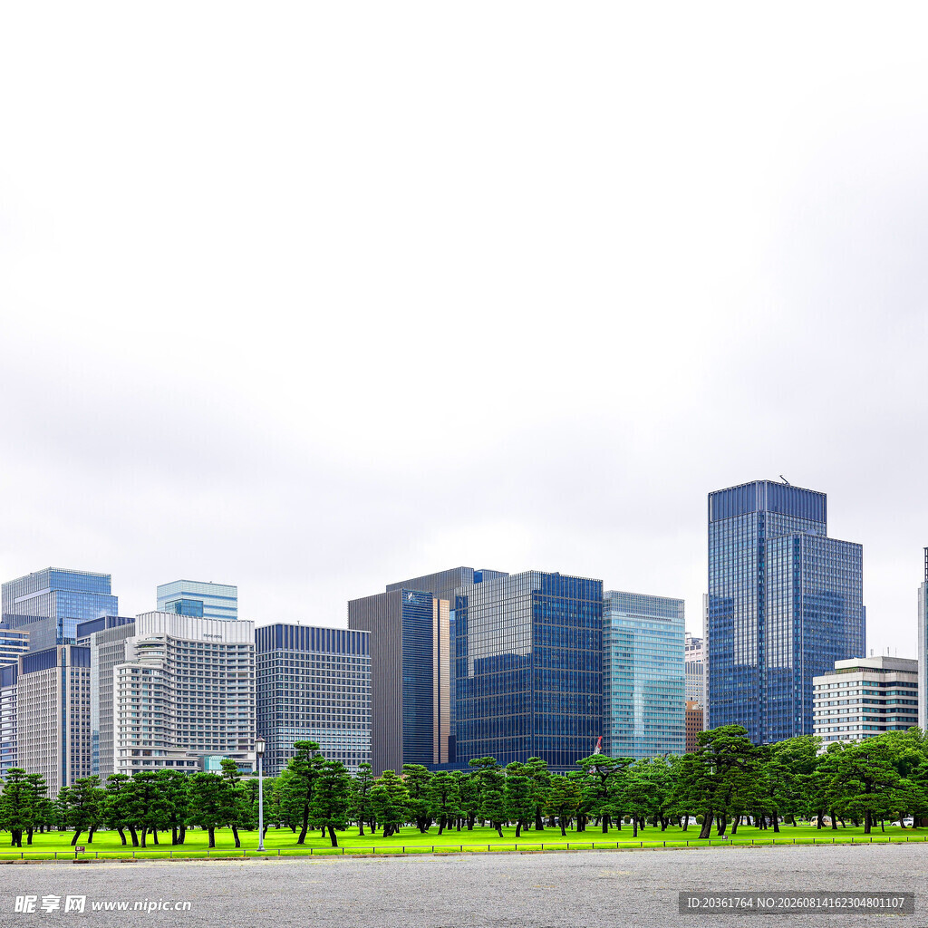 现代都市高楼景观