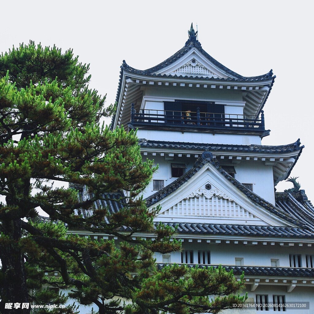 日本传统风格建筑天守阁