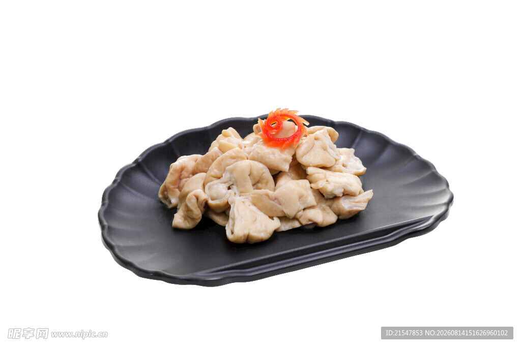 美味肥肠摆盘精致