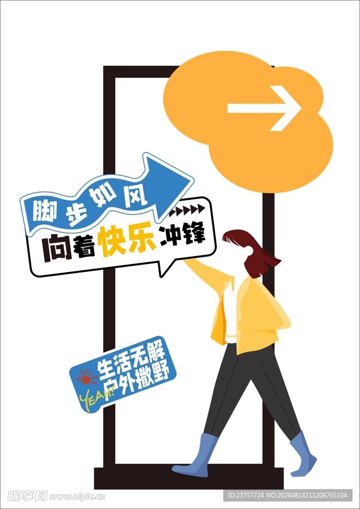 景区指示标牌