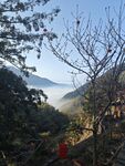 山间晨景