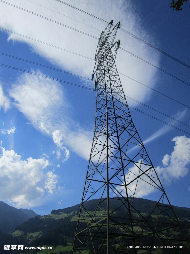 高耸输电塔