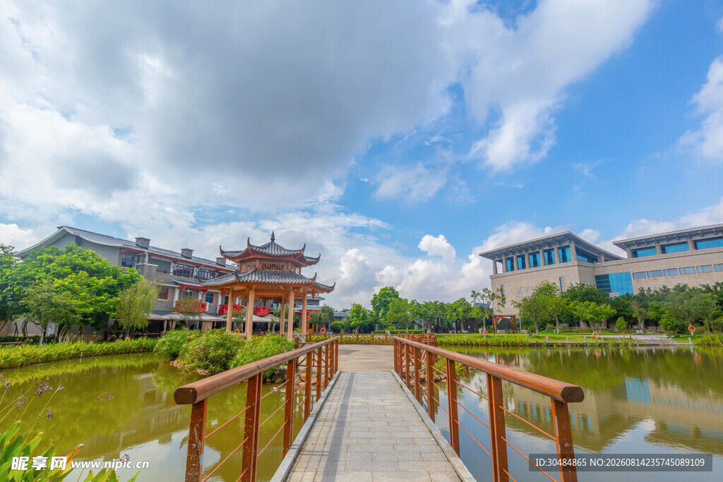 广西民族村风景