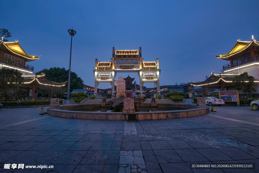南宁老街夜色