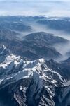 壮丽雪山航拍美景