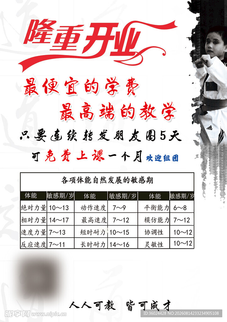 隆重开业优惠活动海报
