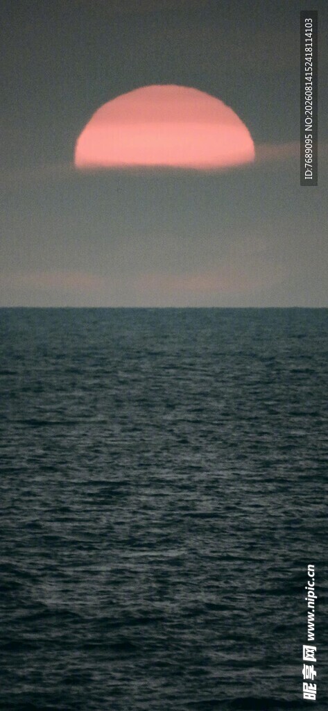 海上落日美景